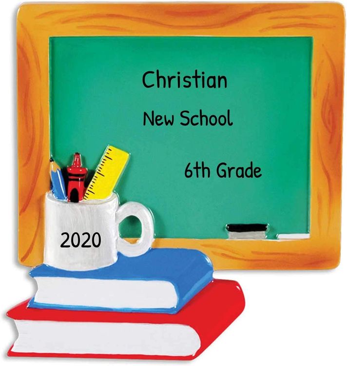 Personalized Teacher Ornament