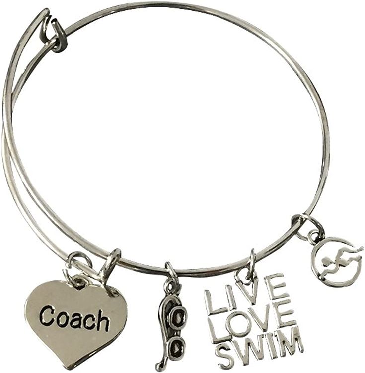 Infinity Collection Swimming Coach Bracelet