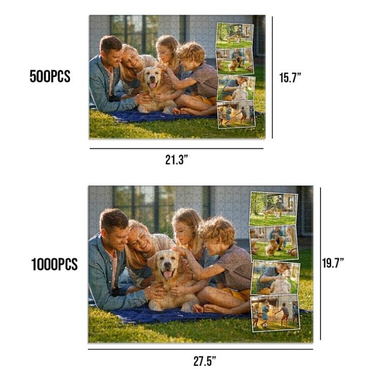 Custom Photo Collage Puzzle- Anniversary For Friend