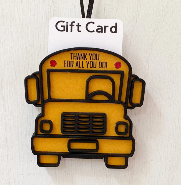 Printable BUS DRIVER Appreciation  Gift Card Holder. Thank You for  Being an Amazing Driver Digital Editable Instant Download. (Instant  Download) 