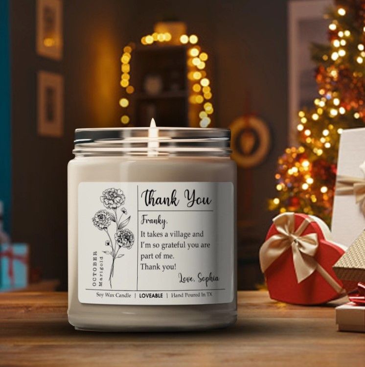 You Are Part Of Me Scented Candle