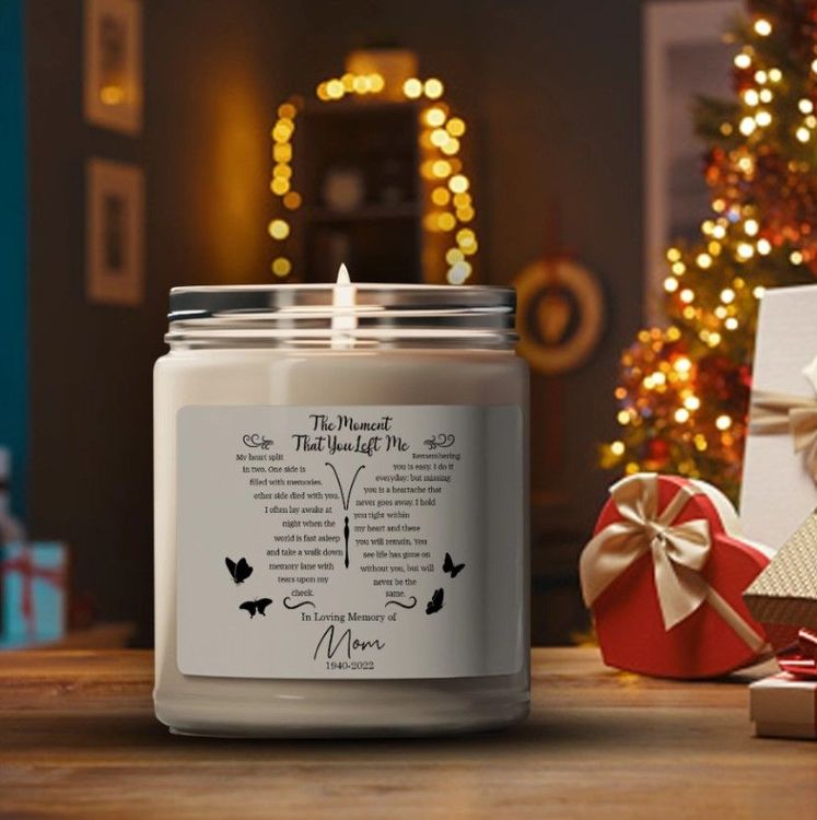 The Moment That You Left Me Candle for Loss of Brother