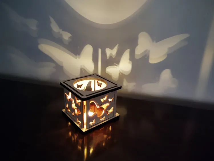 Butterflies Candle Holder