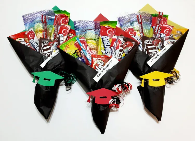 Graduation Candy Bouquets