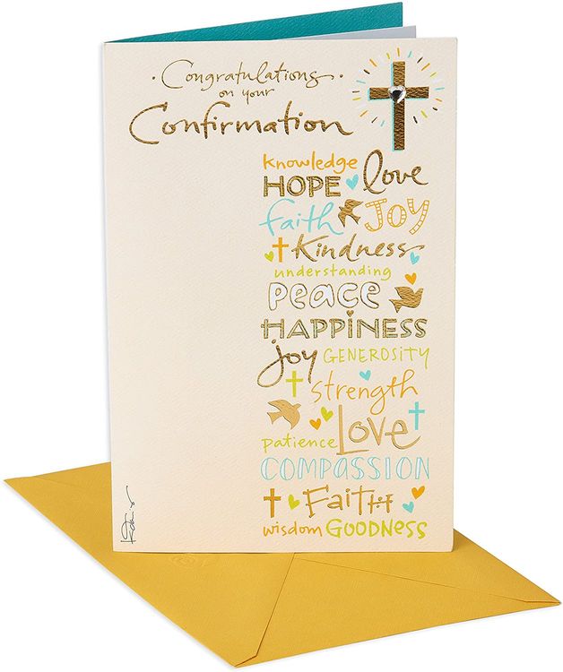 Greetings Confirmation Card