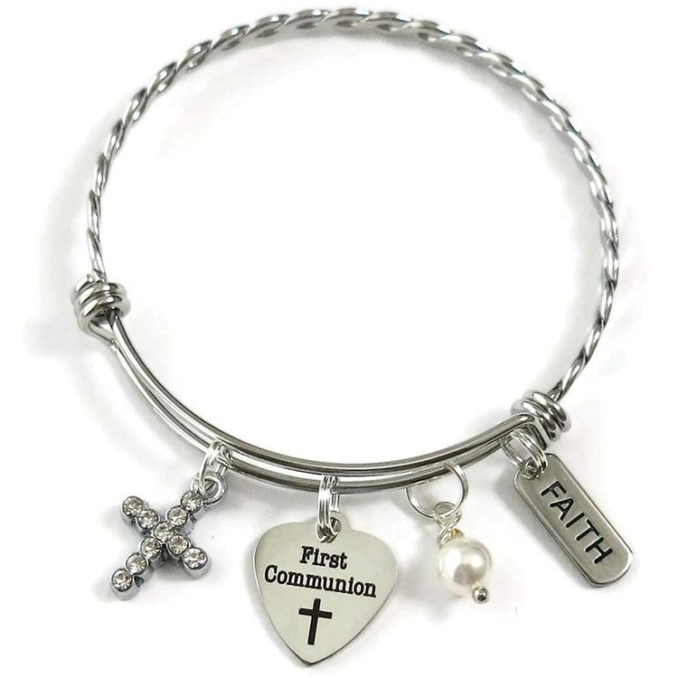 1st Communion Charm Bracelet