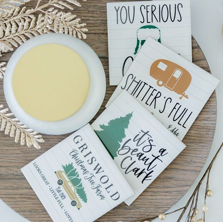 Christmas Coasters Set