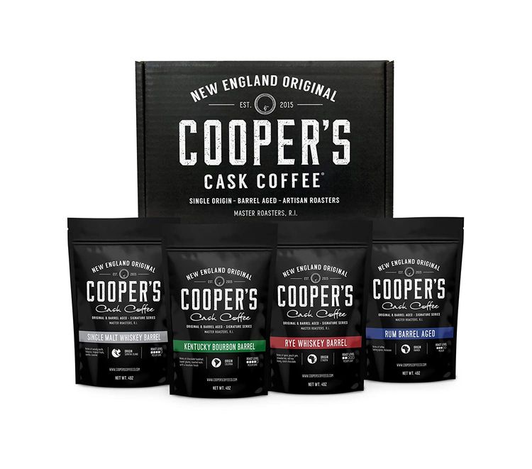Bourbon & Whiskey Barrel Aged Coffee