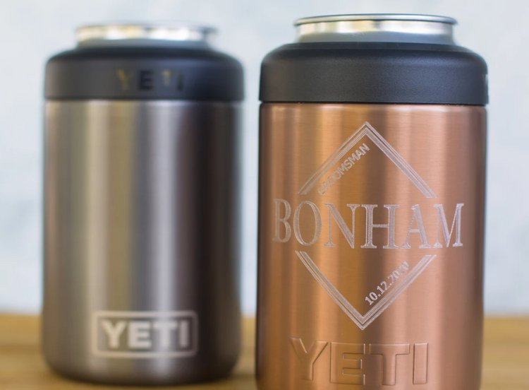 Personalized Groomsman YETI 30 Oz / Custom Best Man YETI 20 Oz Tumbler With  Lid / Laser Engraved Bridal Party YETI 12 Oz Colster 