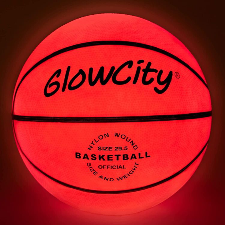 GlowCity Glow in The Dark Basketball