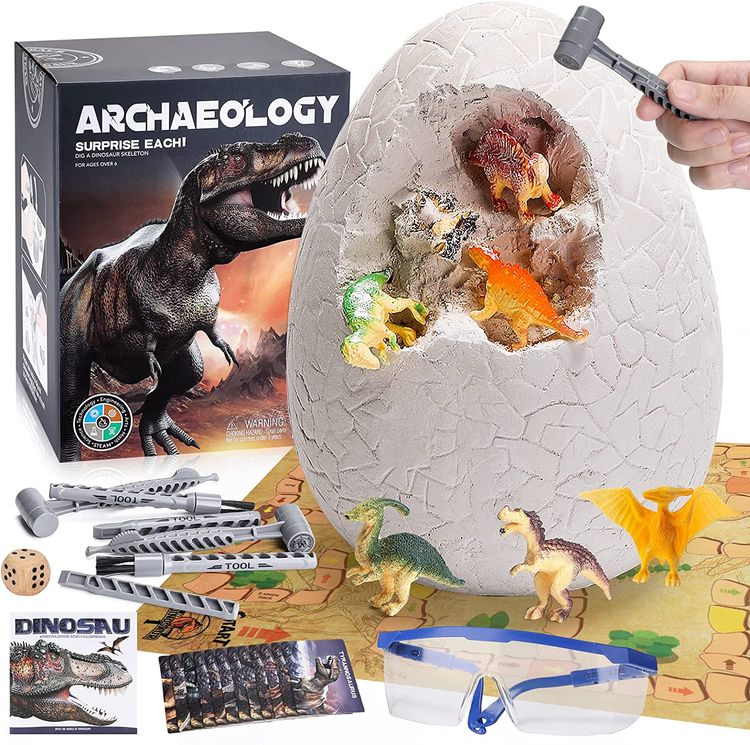 Jumbo Dino Egg Dig Kit