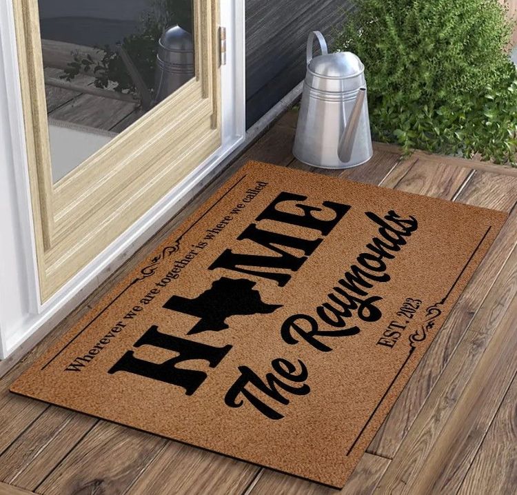 Wherever Couples Doormat For Housewarming