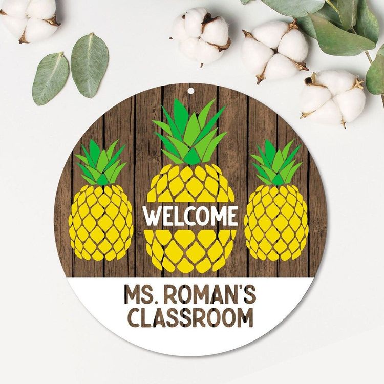 Teacher Door Sign