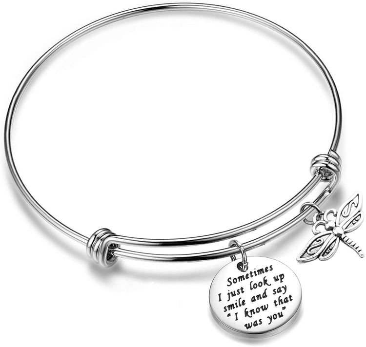 Dragonfly Memorial Gifts Bracelet