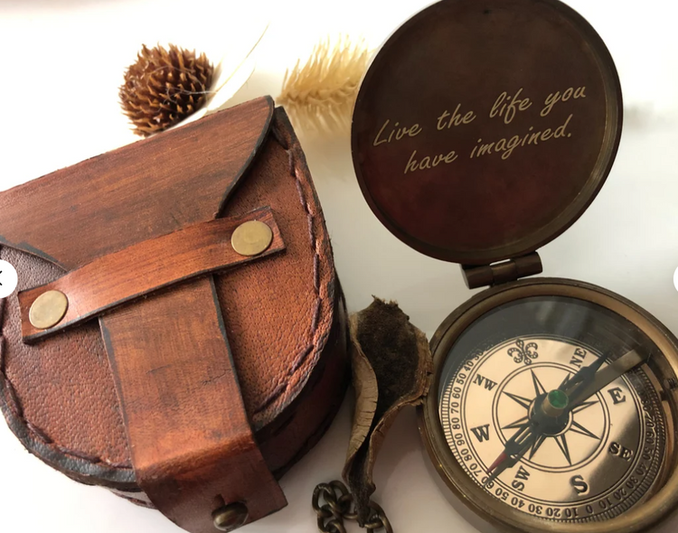 Engraved Compass