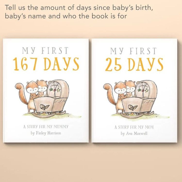 Personalised First Mother’s Day Book