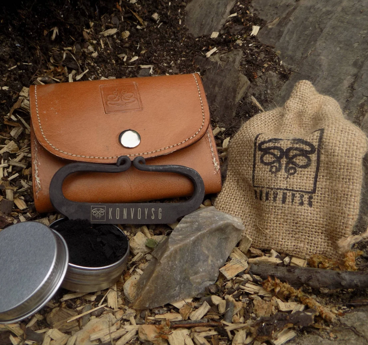 Traditional Hand Forged With Char Cloth,
