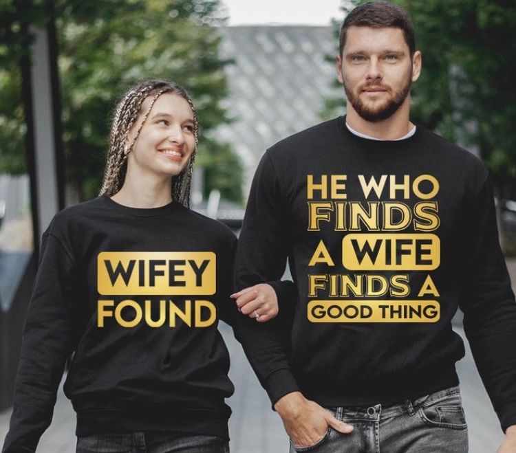 He Who Finds a Wife Valentine Shirt