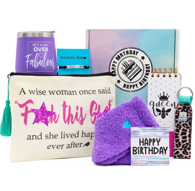 Birthday Gifts for Women - Fun Gifts Set - Funny Thank You Gifts Ideas for  Her