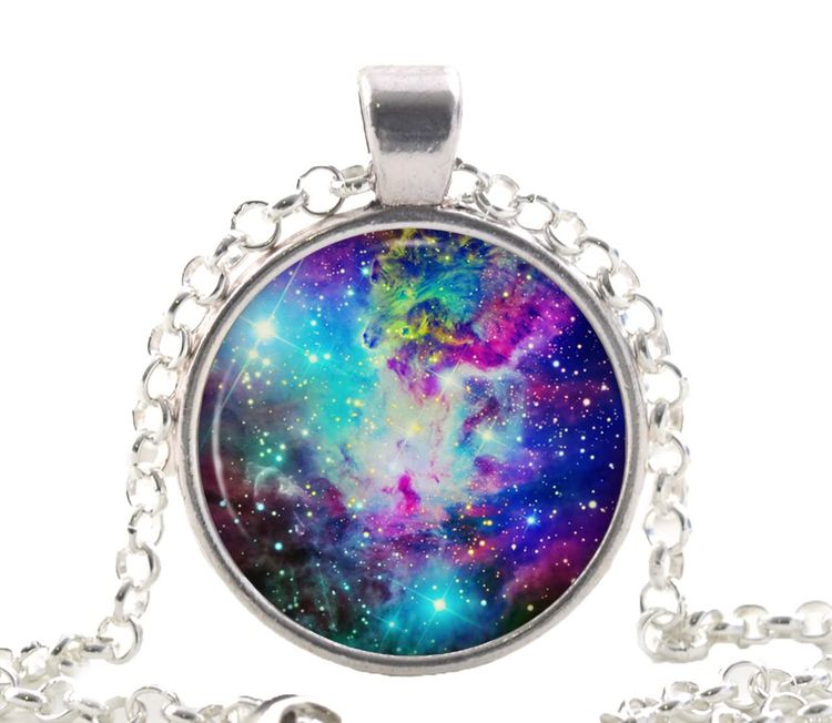 Galaxy Pendant Necklace