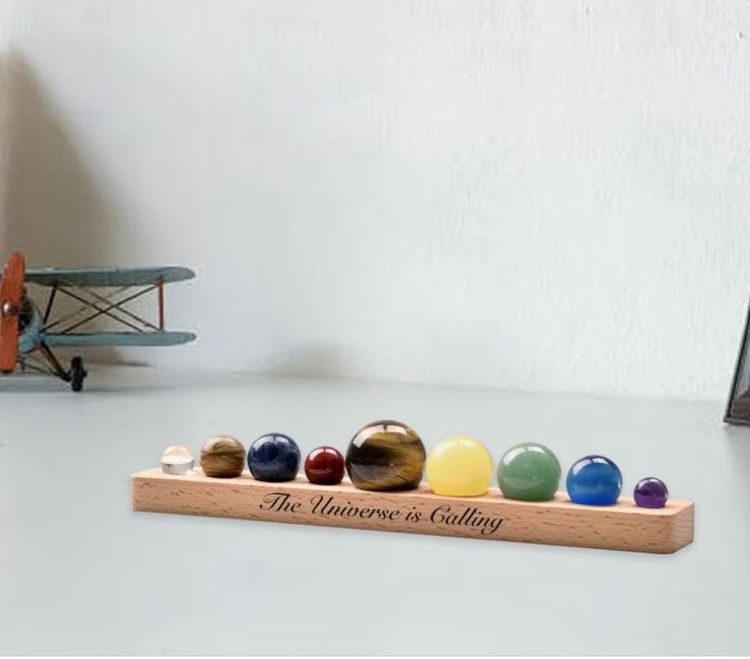 Solar System Gemstone Beads