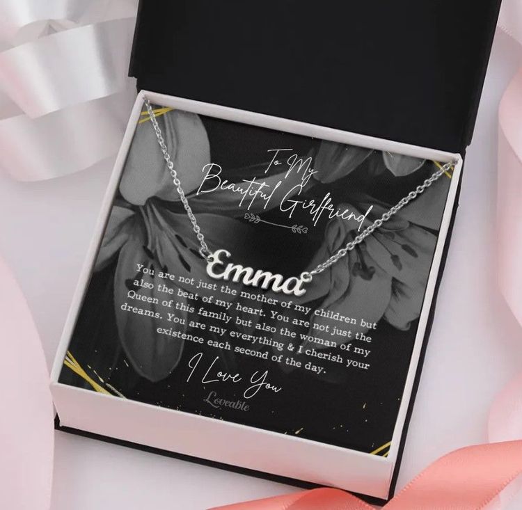 Your Existence Anniversary Necklace for Her