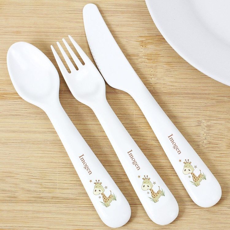Giraffe Plastic Cutlery