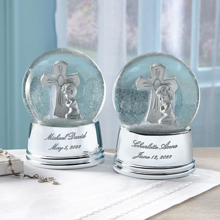 Personalized Musical Snow Globe