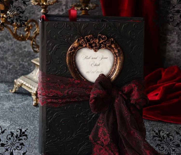Gothic Wedding Guest Book