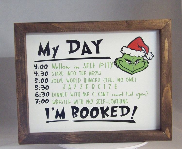 Grinch Family Sign