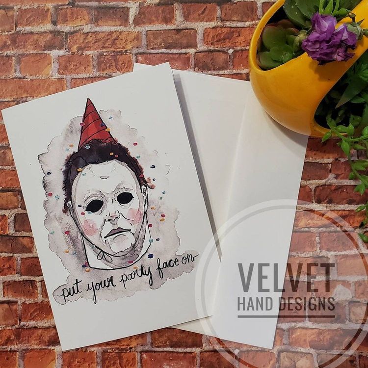 Halloween Birthday Greeting Card