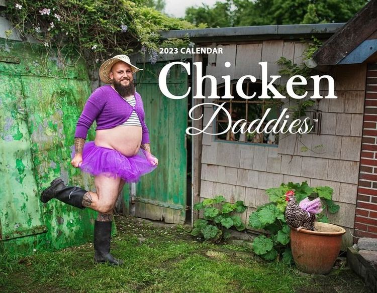 Chicken Daddies Wall Calendar