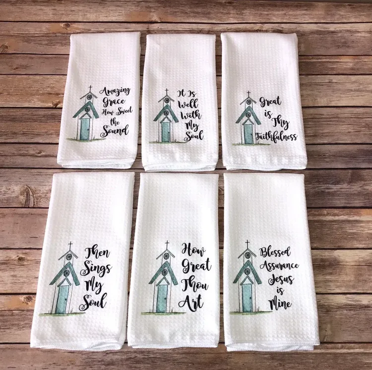 Best Mother Ever - Embroidered Kitchen Towel - Embroidery Decorative Towel  - Housewarming Gift - Hostess Gift - Mom Stepmom 