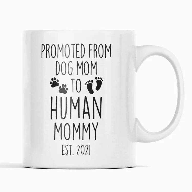 Promoted To Mommy Est 2024 Mothers Day First Time Mom Gifts For Mom Funny  Gifts Coffee Mug