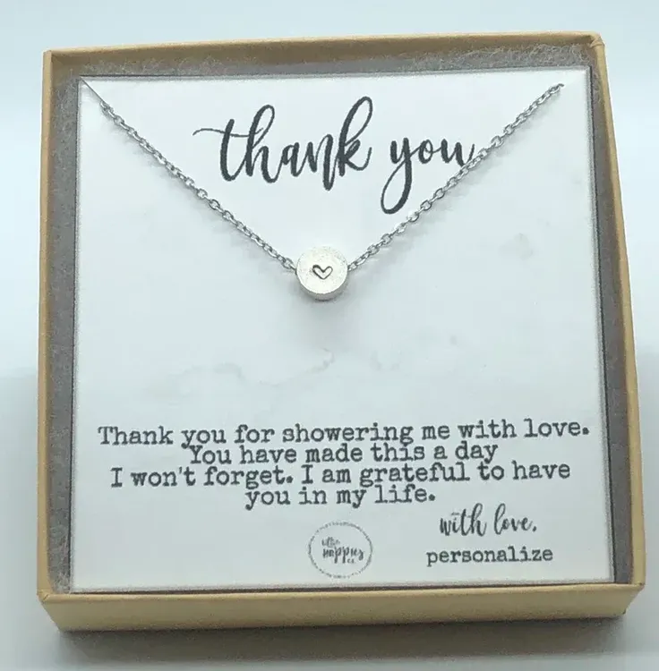 Thank you gifts for baby shower planners discount