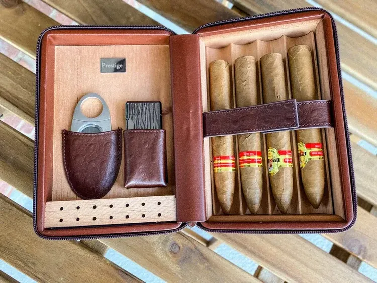 Cedar Cigar Case Cigar Case, Humidor, Cigar Storage Box For Travel Home  Cigar Lover 