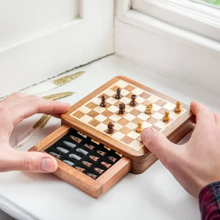 Puzzles for chess players and enthusiasts