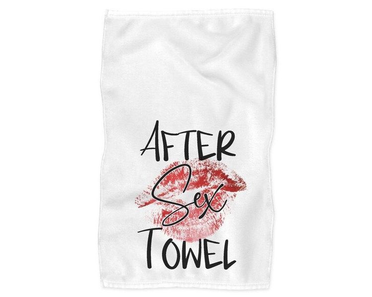 Personalized Cum Rag, After Sex Towel, Clean Up Towel