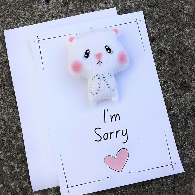 Amazon.com: GIAYIER Apology Necklace Gifts Sorry Gift Apology Gift I'm Sorry  Necklace Forgive Me Gifts for Her Wife Girlfriend Best Friend(Apology  Necklace): Clothing, Shoes & Jewelry