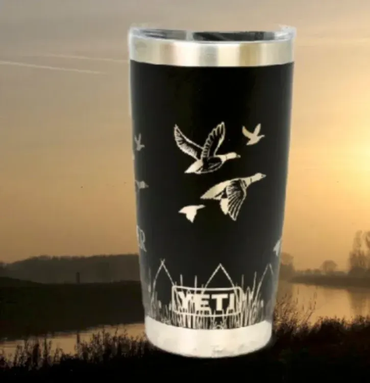 Father's Day Tumbler, Father & Son Hunting Waterfowl Partners For Life  Gifts For Dad Tumbler Cup - Hope Fight