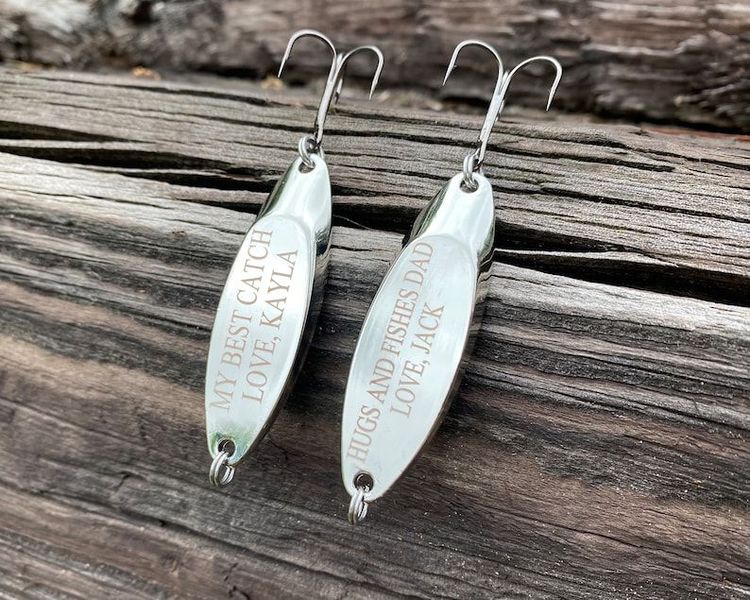 Personalized Fishing Lure Custom Fish Gift Father's Day Gift For