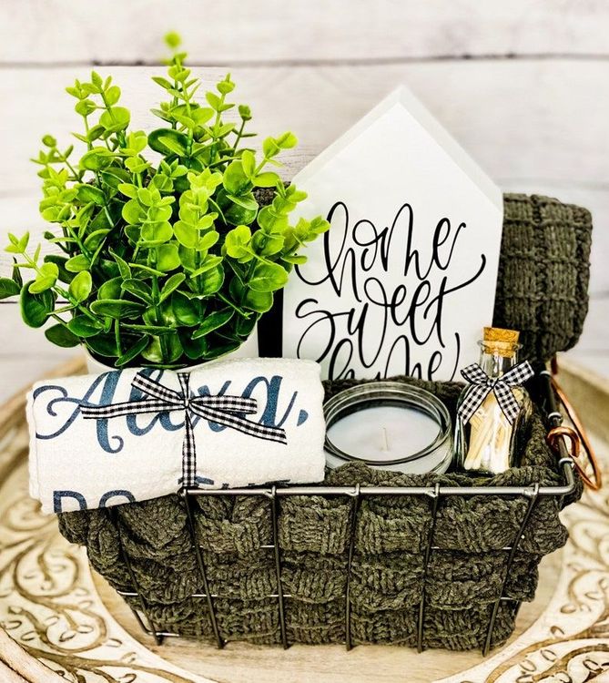Welcome Home Gift Basket – Weav Spokane