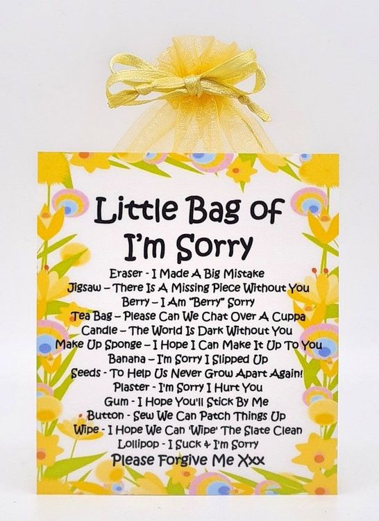 Anavia I'm Sorry, Apology Gift Card Necklace, Apology Gifts for Her, Sorry  Quote Apology Gifts for Wife, Forgiveness Gift for Girlfriend-[Rose Gold  Cube, Blue-Orange Gift Card] - Walmart.com