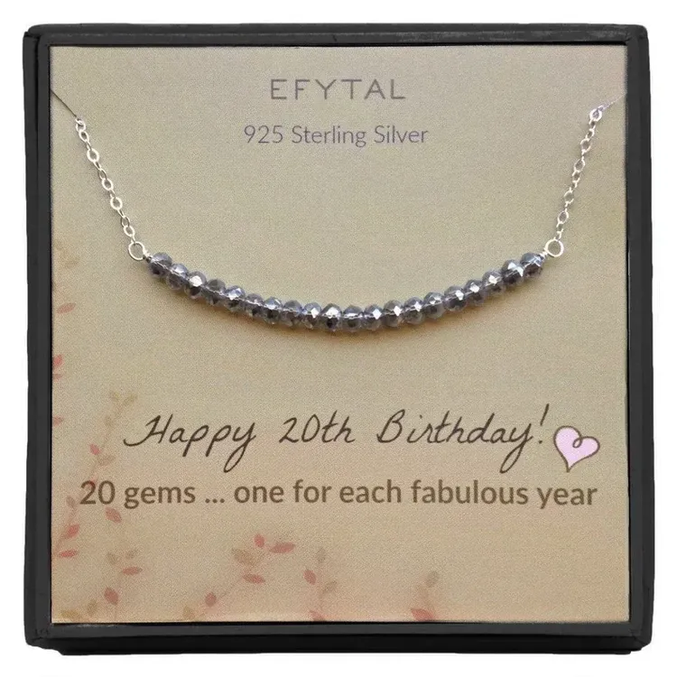 Happy 20th Birthday Gifts for Women, Gift For 20 Year Old Female, 20 Year  Old Birthday Gifts for Her, 20th Birthday Decorations Idea for Women from