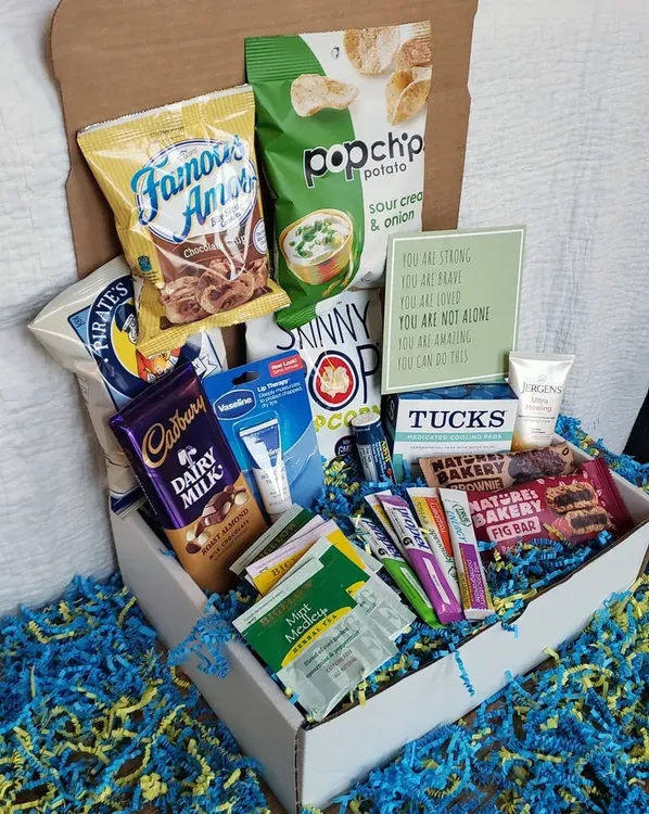 New Mom Gift Basket for After Labor