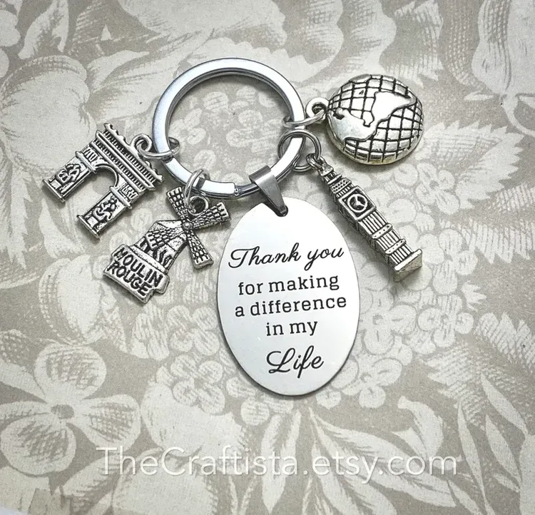 Stainless Steel Key Rings -- Sturdy Key Chain Ring Connector ,inspirational  Gift Keychain Keyring Don't Forget How Strong You Are Keychain Birthday Ch