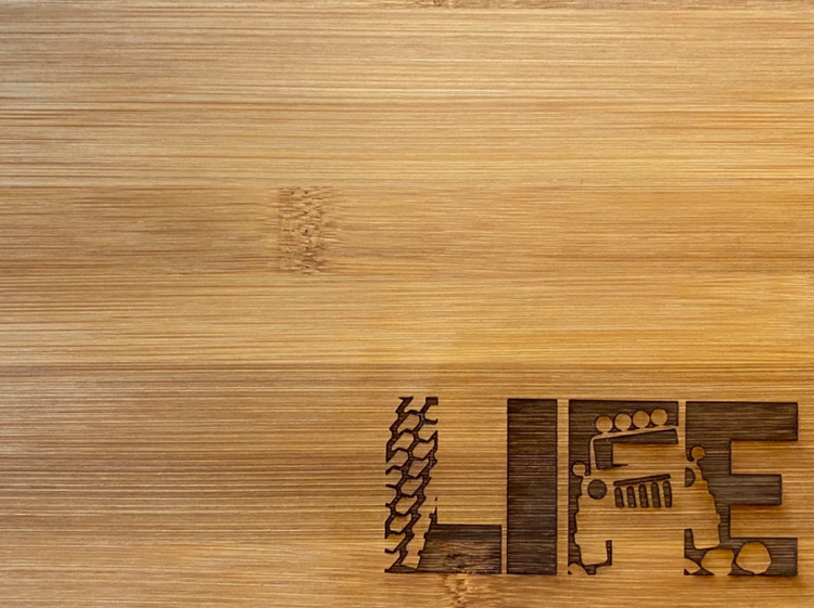 Jeep Engraved Cutting Board