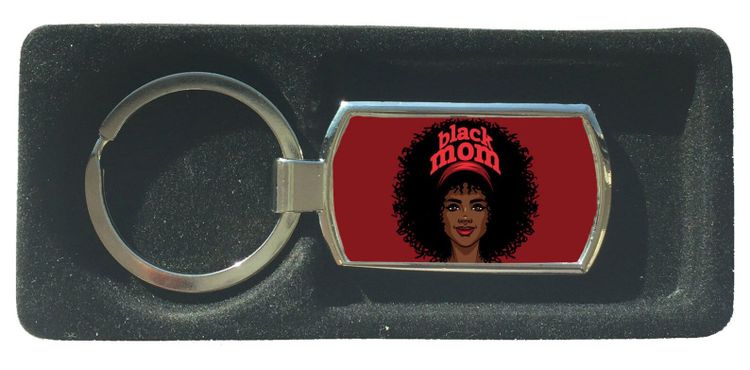 Black Mom Keychain