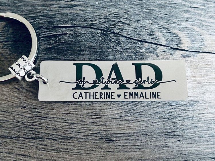 TWIN GIRLS Keychain