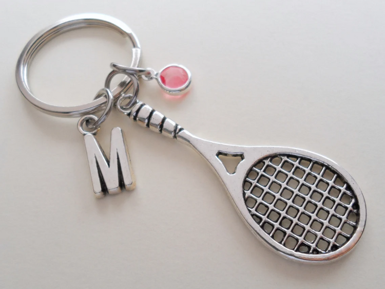 Tennis Keychain
